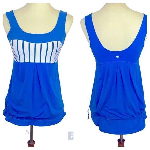 LULULEMON ELEVATE TANK TOP PIPE DREAM BLUE - Picture 1 of 11